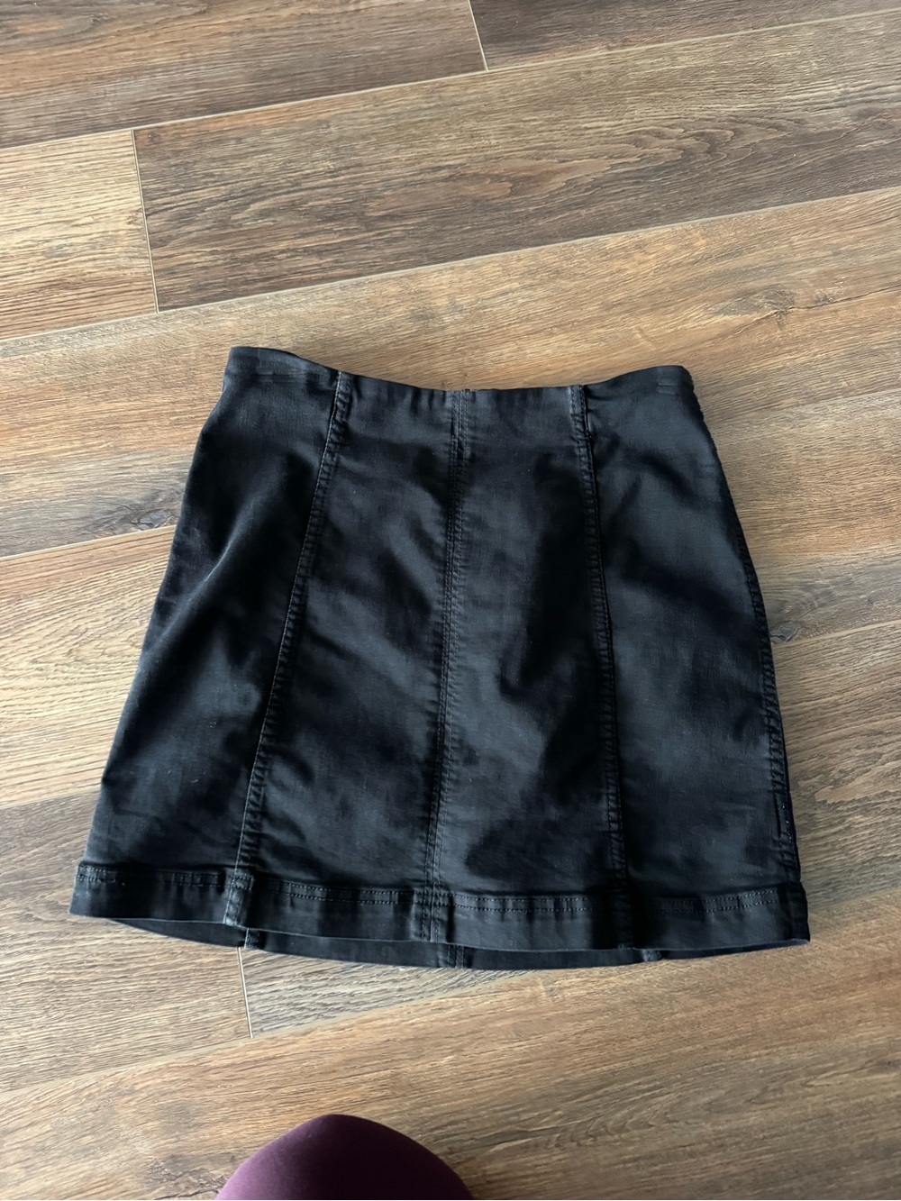 Free people black skirt 12